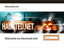 Tablet Screenshot of haunted.net